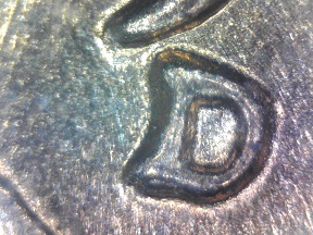 1958-D-RPM-High-Mint-Mark-And-A-Small-Cud